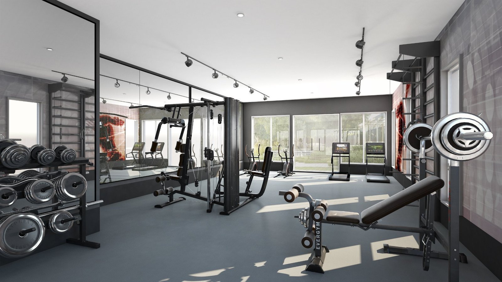 Salle d’exercice